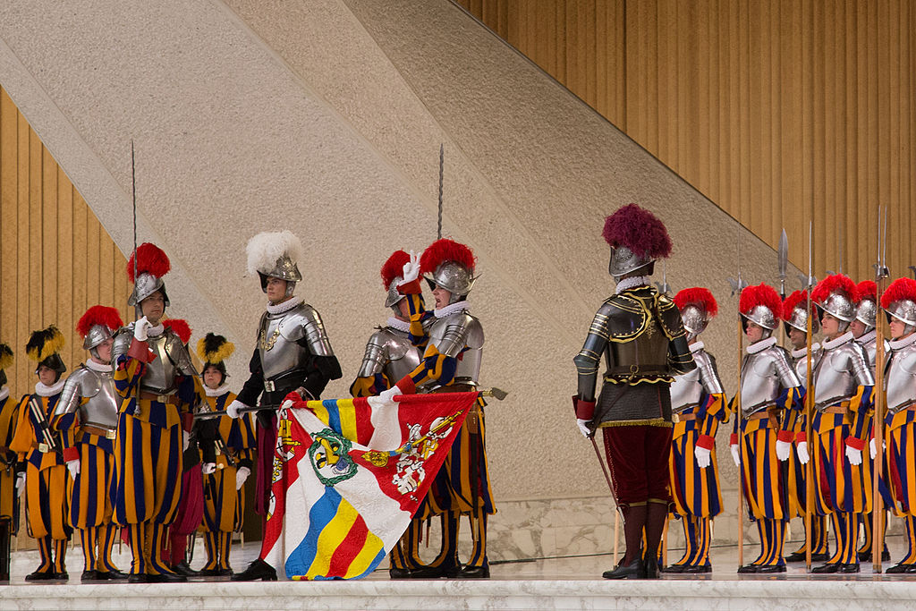 An oath ceremony in the Paul VI Audience Hall, 2013. Photo by Paul Ronga.