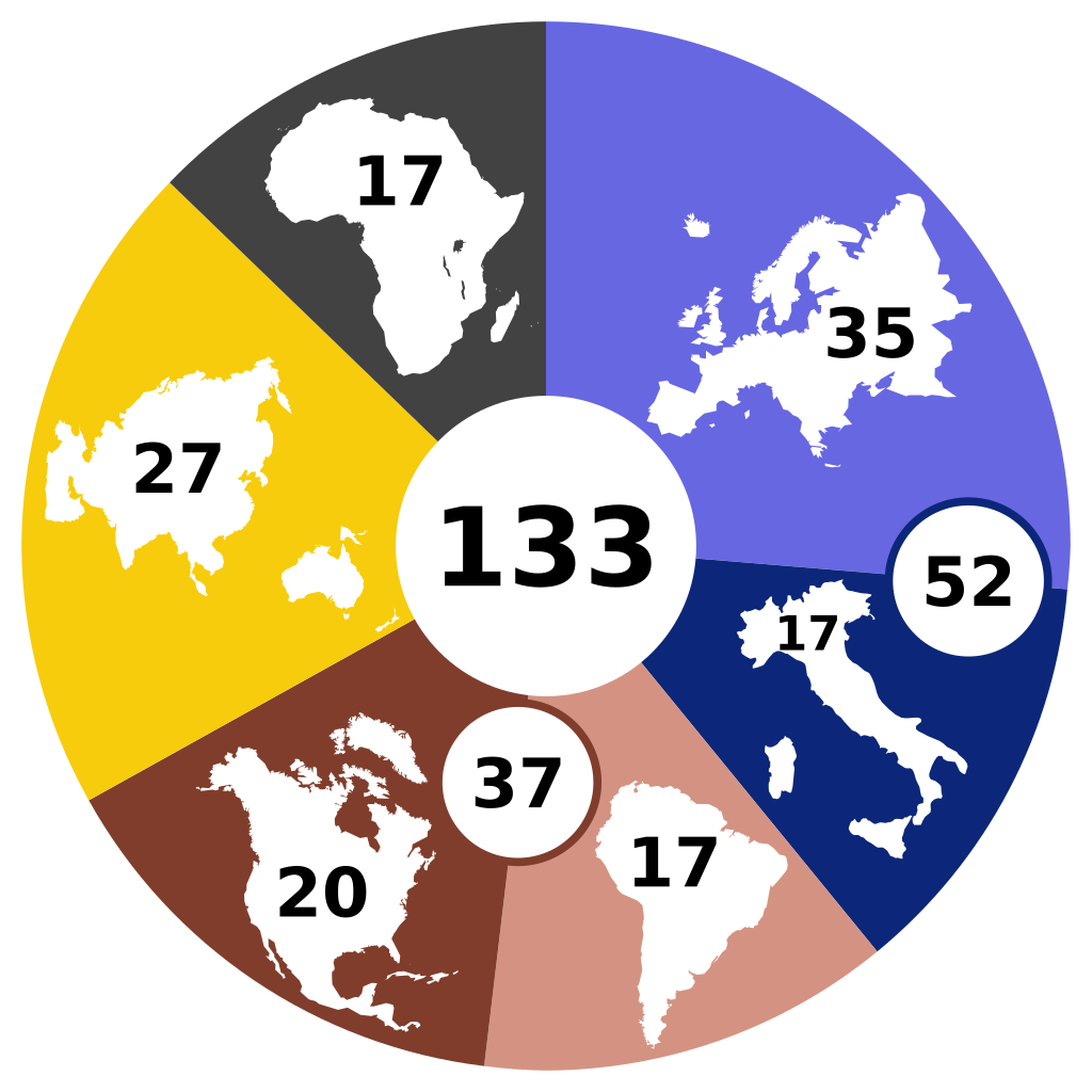 Representation of participating Cardinal electors in papal conclave of 2025. Photo by Bacon Noodles. Representation of participating Cardinal electors in papal conclave of 2025. Photo by Bacon Noodles.