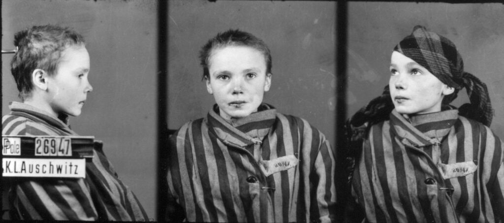 One of many Polish children murdered in Auschwitz by the Nazis. The Generalplan Ost envisaged the deportation, extermination, Germanization and enslavement of all or most Poles, Czechs, Ukrainians, Belarusians and Russians. Public domain. One of many Polish children murdered in Auschwitz by the Nazis. The Generalplan Ost envisaged the deportation, extermination, Germanization and enslavement of all or most Poles, Czechs, Ukrainians, Belarusians and Russians. Public domain.