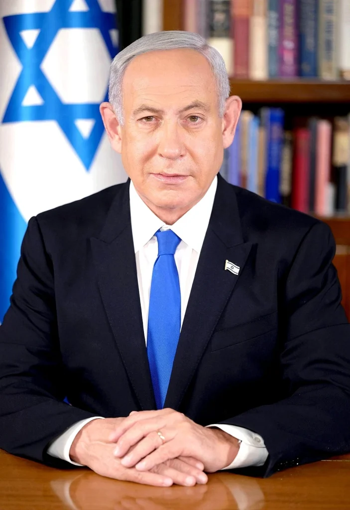 Official portrait of Israel's 9th Prime Minister, Benjamin Netanyahu, a central figure in Israeli politics. Photo by Government Press Office of Israel. Official portrait of Israel's 9th Prime Minister, Benjamin Netanyahu, a central figure in Israeli politics. Photo by Government Press Office of Israel.