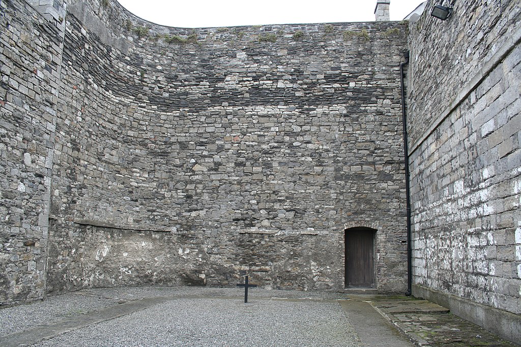 The spot at Kilmainham Gaol where most of the leaders were executed. Photo by Sitomon. The spot at Kilmainham Gaol where most of the leaders were executed. Photo by Sitomon.