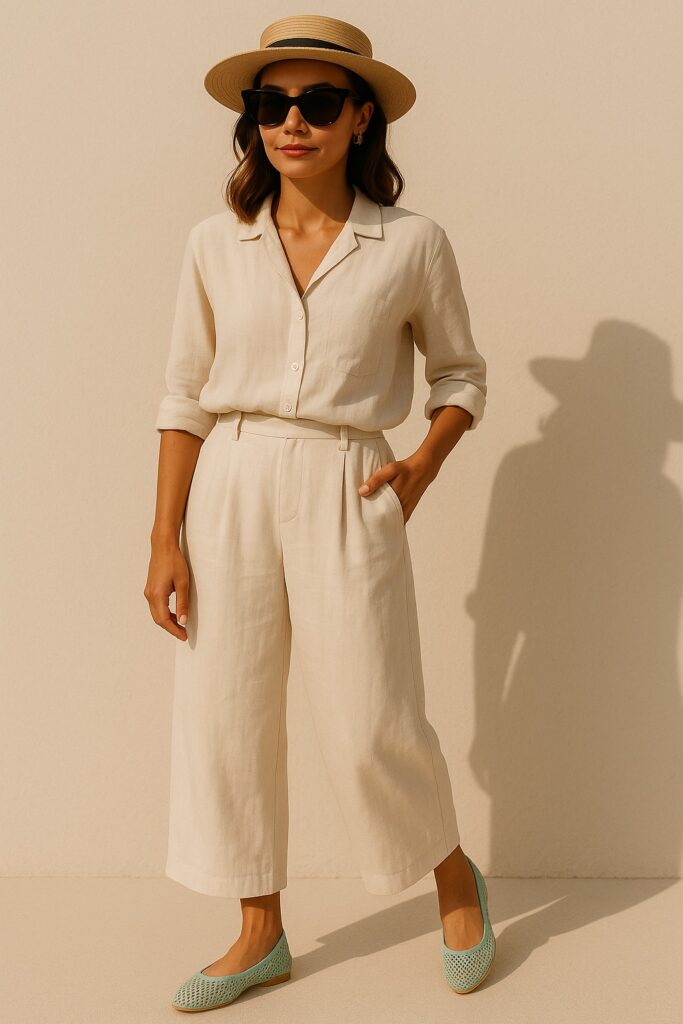 Mesh ballet flats showcasing summer 2025's trending breathable footwear. Mesh ballet flats showcasing summer 2025's trending breathable footwear.